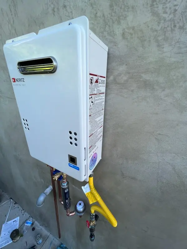 Tankless water heater installation for Soquel homes